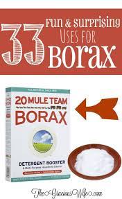 33 Surprising And Fun Uses For Borax Borax Cleaning Borax Uses Diy Cleaning Products