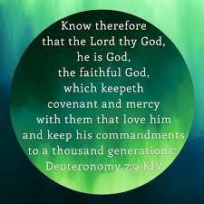 Deuteronomy 7 9 Kjv Daily Bible Verse Kjv Deuteronomy 7 9