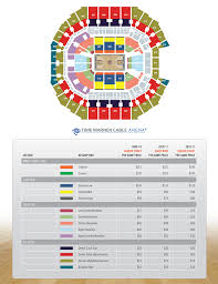 2010 11 Seating Chart Charlotte Hornets