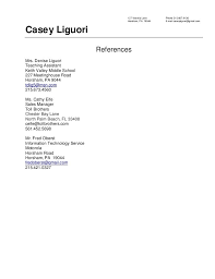 Basic Sample Resume References | Resume Corner