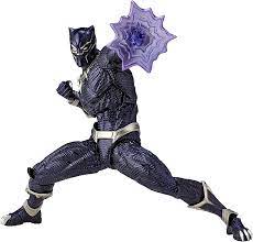 Amazon.com: Kaiyodo Figurecomplex Amazing Yamaguchi Black Panther, Approx.  6.7 inches (170 mm), ABS & PVC Painted Action Figure, Revoltech : Toys &  Games