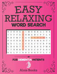 In fact some people believe there is an autism epi. Easy Relaxing Word Search For Dementia Patients A Hunting Search Puzzle Books For Older Adults Reduced Memory Loss And Increased Mental Capacity Books Alois 9798669632144 Amazon Com Books