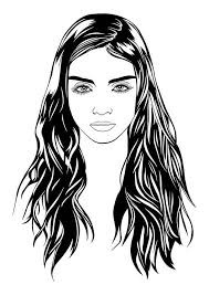 As required by namepros rule: Glamorous Hair Tumblr Coloring Page Free Printable Coloring Pages For Kids