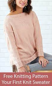 Free knitting pattern and chart sweater. Easy Sweater Knitting Patterns In The Loop Knitting