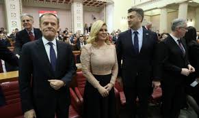 European council president donald tusk declared this year's summit was a difficult test of the unity and solidarity of the free world and its leaders, as countries brigitte macron, wife of french president emmanuel macron, u.s. Donald Tusk Croatia The War And The Future