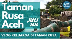 Taman rusa ini terletak di desa lamtanjong, sibreh, aceh besar, kurang lebih 20 menit perjalanan dari banda aceh ke arah jantho. Vlog Waterboom Taman Rusa Sibreh Aceh Besar Wisata Aceh Taman Rusa Banda Aceh Youtube
