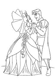 Princess coloring pages are great for exercising the imagination with art. Prince Princess Coloring Novocom Top