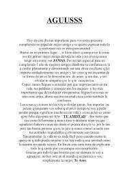 Escoge la carta que necesites y envíasela a tu mejor amiga por whatsapp, facebook o cualquier red social. Carta Para Agus