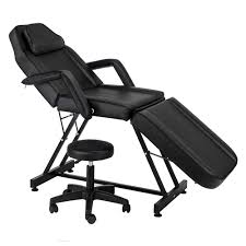 The best tattoo chairs for clients are designed to provide unparalleled comfort. Amazon Com Uenjoy 72 Adjustable Beauty Salon Spa Massage Bed Tattoo Chair With Stool Black Beauty Personal Care