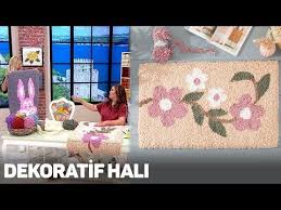 Alize Puffy Fine Ile Dekoratif Hali Decorative Rug With Alize Puffy Fine Youtube Rugs Rug Decor Crochet Rug