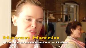 ILGA rep Haven Harris at WorldPride Toronto