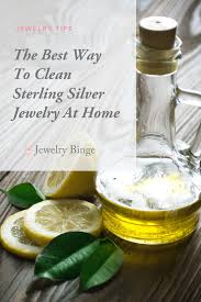 How To Clean Sterling Silver Jewelry Cleaning Silver Jewelry Clean Sterling Silver Sterling Silver Jewelry