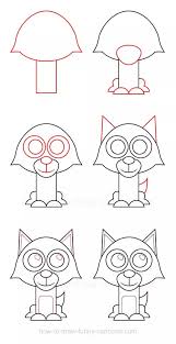 Then draw the wolf's body. Pin On Summer Fun