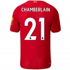 Shop at the official online liverpool fc store for the latest season football shirts and kit, with fast worldwide delivery! Liverpool Fc Chamberlain 21 Fussball Trikot Home 2019 20 New Balance