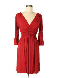 Max Studio Casual Dress Red Dresses Used Size Medium Red Women Dresses Casual Dresses For Women Casual Dresses