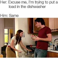 Substituting regular liquid dish soap for dishwasher soap is a terrible idea. Dishwasher Memes