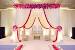 Simple Homemade Mandap Decoration