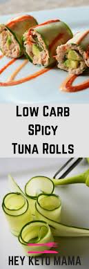 5 Minute Spicy Tuna Rolls Recipe Diet Recipes Spicy Tuna Roll Healthy Recipes