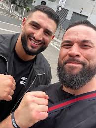 Lewis Edmondson & Ezra Taylor BLOW UP after fight 😳💨#CollisionontheCoast 