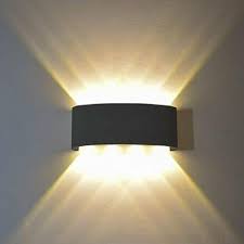 Aluminum Sconce Outdoor Led Wall Lamp Garden Corridor Balcony Up Down Lights Ebay Modern Wall Sconces Wall Sconce Lighting Wall Lights