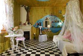 Elena also decorated a console in her living room in the alice in wonderland theme. 41 Alice In Wonderland Room Ideas Alice In Wonderland Alice In Wonderland Room Alice