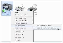 The printer delivers sharp text and photo quality solutions. Set Up Epson Artisan 50 For Inkjet Pvc Card Printing On Windows 7