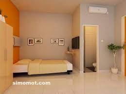 Kamar Tidur Minimalis Dengan Kamar Mandi Desain Interior Kamar Tidur Rumah Tata Letak Rumah