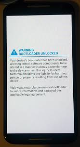 Unlocking your device and installing your own software might cause the device to stop working, disable important features and functionality, and even make the device unsafe to the point of causing you harm. Bits Please Unlocking The Motorola Bootloader