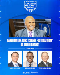 Paramount Press Express | AARON TAYLOR TO JOIN COLLEGE FOOTBALL TODAY