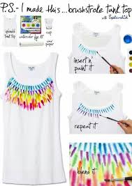 Tshirt Bemalen Kleidung Selbstgemachte Kleidung Tshirt Diy
