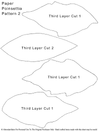 Flower Template Paper Flower Patterns Paper Flower Template