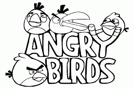 Free printable angry birds coloring pages. Angry Birds Coloring Pages Free Coloring Home