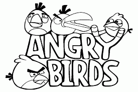 Welcome back the warm weather with these spring coloring sheets. Angry Birds Coloring Pages 1 Coloring Kids Coloring Library