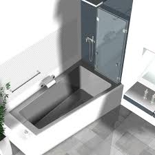Finden sie einen zuverlässigen spritzschutz für ihre badewanne: Duschwand Badewanne Badewannenaufsatze Aus Glas Glasduschen