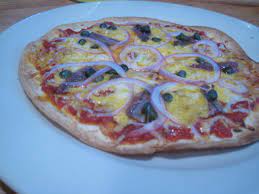 Tomato sauce, i put in don pepino's pizza sauce i was very pleased. Tortilla Pizza Recipe Hotsaucedaily