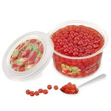 Erfunden wurde bubble tea, auch boba tea genannt, in taiwan. Original Popping Boba Fruchtperlen Fur Bubble Tea 450g Erdbeere Ohne Kunstliche Farbstoffe Echte Fruchtsafte Weniger Zucker 100 Vegan Und Glutenfrei Amazon De Lebensmittel Getranke