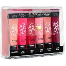 Victoria S Secret Satin Gloss Gift Set 25 Liked On Polyvore Featuring Lip Makeup Victoria Secret Gloss Satin Gloss Victoria Secret