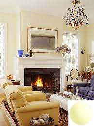 Pale Yellow Living Room Glidden Candle Glow Living Room Decor Yellow Walls Yellow Family Rooms Yellow Living Room