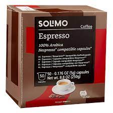 Nespresso compatible espresso capsule coffee machines from alibaba.com. Amazon Brand Solimo Espresso Capsules 50 Ct Compatible With Nespresso Original Brewers Health Household Amazon Com