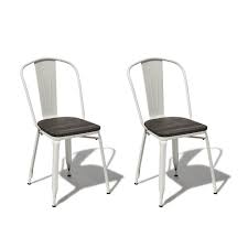 Chaise Timothy Blanche X 2 Chaise Salle A Manger Meuble Gifi Chaise
