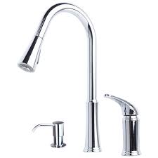 Pfister marielle single handle side sprayer kitchen faucet and soap dispenser in stainless steel. Contemporary Pull Down Kitchen Faucet Soap Dispenser Oil Rubbed Bronze Finish Kitchen Faucets Patterer Home Garden