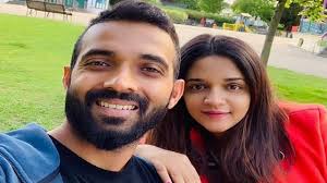Indian cricketer ajinkya rahane, who recently announced the birth of a baby girl, shared a photo with his daughter and wife earlier today (october 7) on social media. Ajinkya Rahane Becomes Father Blessed With Baby Daughter News Nation English