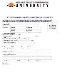 Vnsgu surat degree certificate online form fill up started. Provisional Degree Certificate Eiilm University 2021 2022 Student Forum