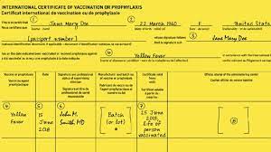The registry serves as a central reporting location that. You Already Have To Show A Yellow Fever Passport Why Not One For Covid 19 Kxan Austin