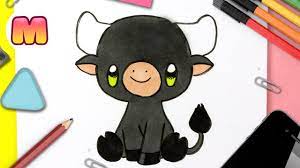 Ver más ideas sobre animes para dibujar faciles, dibujos, chef caricatura. Como Dibujar Un Toro Dibujos Kawaii Faciles Como Dibujar Animales Kawaii Youtube