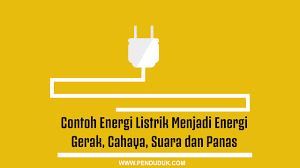 Perubahan energi yang terjadi pada alat pengering rambut hair dryer adalah. Contoh Energi Listrik Menjadi Energi Gerak Cahaya Suara Dan Panas