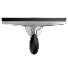 Oxo Good Grips 10 In Stainless Steel Multi Purpose Squeegee Steel Bath Accessories Good Grips