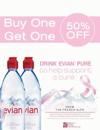 Welcome to our official page and evian natural mineral water is mirrored in dua's pure voice and a cappella performance where she. Areas Usa On Twitter October Is Breast Cancer Awareness Month For The 3rd Year We Ve Partnered With Evian To Support The Nbcf
