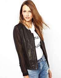 169 Muubaa Corona Leather Bomber Jacket Leather Bomber Jacket Black Leather Bomber Jacket Brown Leather Bomber Jacket