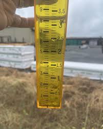 How about that rain! It was much needed. About 3.25” in North Columbus.  #rain #neededit #wtvmwx 📸: Alan Branton